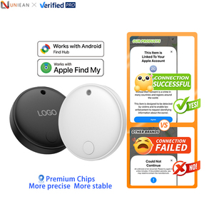 UNIEAN Grosir Air Tag Find My Tag Pencari Kunci Nirkabel Anti Hilang Mini Pelacak GPS Pintar untuk Dompet Koper - Product Image 1