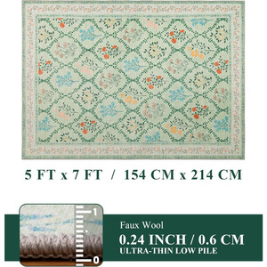 <span class=keywords><strong>2025</strong></span> Hiện Đại Sang Trọng Tùy Chỉnh 3D In Polyester Thảm Sàn Và Thảm Có Thể Giặt Vuông Ba Tư Thiết Kế Cho Nhà Và Khách Sạn Sử Dụng - Product Image 5