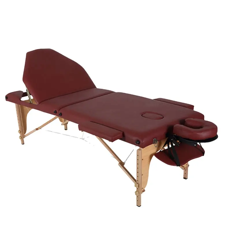 High-End Moderne Vouwen Schoonheidssalon Meubels Roze Lash Bed Facial Spa Bed Draagbare Massage Tafel