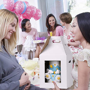 गर्म बिक्री अनुकूलित सफेद कस्टम बॉक्स कप केक पेस्ट्री बॉक्स और पैकेजिंग के साथ खिड़की - Product Image 3