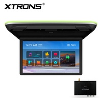 Monitor Atap Mobil Android XTRONS 21,5 Inci, Wi-Fi Dual-Band, Speaker Terintegrasi, Screen Mirroring, Pencahayaan Ambient Multi-Warna