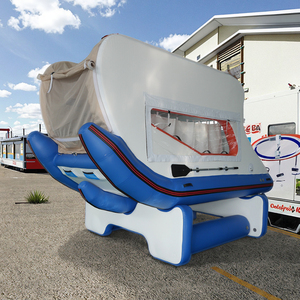 Yate Inflable Portátil de Lujo, Barco Inflable de Turismo, Catamarán, Barco de Fiesta, Infla Yate para Reuniones de Familiares y Amigos - Product Image 4