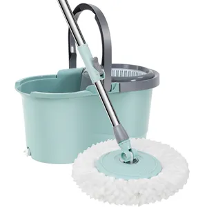 Quality Spin Microfiber Mop Wet Dry Self Spinning New 2023 Cleaning Cheapest Separate Low Price With Super