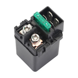 รีเลย์สตาร์ทมอเตอร์ไซค์คาวาซากิ 12V สีดำ ขั้วต่อแบบสกรู ติดตั้งแบบโบลต์ สำหรับเปลี่ยนซ่อม - Product Image 4
