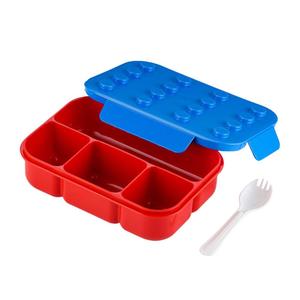 กล่องเบนโตะ 4 ช่อง สำหรับผู้ใหญ่และเด็ก ชุดกล่องถนอมอาหารแบบสุญญากาศ - Product Image 2