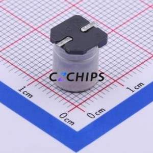 Condensador Electrolítico de Aluminio SMD EEETK1E101P, D8xL10.2mm 100uF 20% 25V 197mA-100kHz - Product Image 2