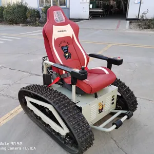 Vehículo en rack Pista de goma Triángulo Silla de ruedas todoterreno Todo terreno Turismo Vehículo eléctrico Sistema de montaje de pista de goma - Product Image 3