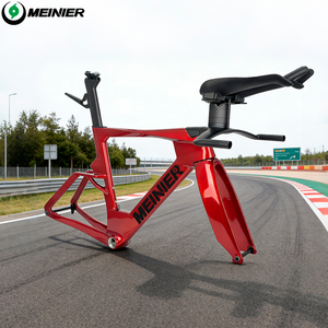 MEINIER Nouveau Guidon de Vélo de Route en Carbone 400mm/420mm de Largeur, Guidon de Course TT en Carbone pour Barres Aéro - Product Image 6