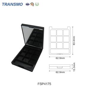 Vente en gros de boîtes à fards à paupières vides recyclables, emballages de poudre de protéines cosmétiques, palette de fards à paupières pour le blush et la poudre libre - Product Image 2