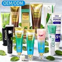 Dentifrice Blanchissant Tricolore Personnalisé Nouvelle Formule Menthe Nettoie la Bouche Élimine les Taches