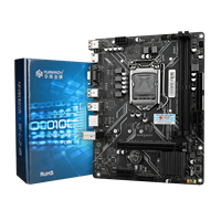 Материнская плата HUANANZHI H510T-VH M-ATX для настольных ПК, сокет LGA1200, двухканальная память DDR4, до 64 ГБ, M.2 NVMe PCIe 3.0, Gigabit LAN, в наличии