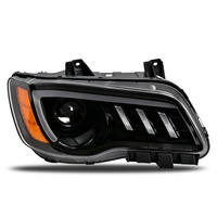 Pour Chrysler 300 300 C 2011-2023, phare à diode lumineuse DRL, phare à diode lumineuse noir, projecteur multicolore