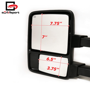 Gương Chiếu Hậu Ô Tô Có Thể Mở Rộng Bằng Kính Thiên Văn Gương Chiếu Hậu Xe Hơi Gương Chiếu Hậu Cho Ford 08-16 F250 F350 F450 F550 - Product Image 3