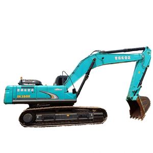 Excavadora Usada Japonesa KOBELCO SK350 35T, Modelo 2023, Motor, Caja de Cambios, Bomba, Capacidad de Cucharón de 1.6m, para Movimiento de Tierras en Construcción - Product Image 1