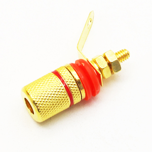 Fabrika outlet altın kaplama muz jack konnektörü ses hoparlör <span class=keywords><strong>terminal</strong></span> konnektörü bağlama sonrası adaptörü - Product Image 3