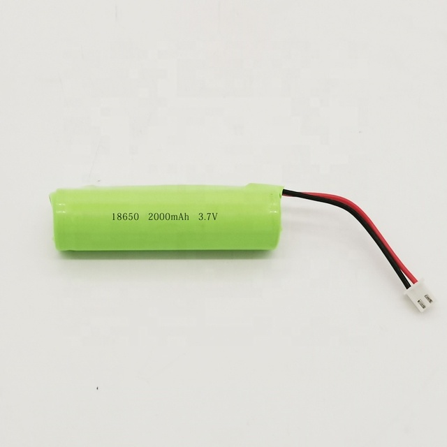 HIGH QUALITY 18650 Battery 3.7v 2000mah Li-ion Battery Pack