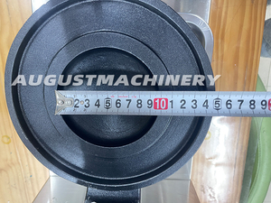 Dày Báo Chí bánh sandwich Kem Burger nướng bánh mỳ với xoay cạnh niêm phong và ngọc trai bánh mì nướng thương mại bánh mì đĩa bay - Product Image 6