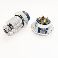 Conectores Eléctricos de Aviación DIN de 4 Pines Serie GX30, Conectores Circulares Macho y Hembra, Precios Competitivos