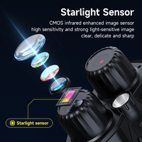 Nouvel appareil de vision nocturne numérique 2026 avec caméra 10X anti-tremblement 800m, photo et vidéo 1080P HD, jumelles infrarouges 5W pour la chasse