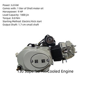 Moteur de moto à essence 130cc refroidi par air - Product Image 6