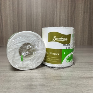 <span class=keywords><strong>Papier</strong></span> <span class=keywords><strong>toilette</strong></span> <span class=keywords><strong>professionnel</strong></span> personnalisé avec logo, 3 plis, résistant aux déchirures, hautement absorbant, ultra doux, 100% pulpe de bois pure, rouleau jumbo - Product Image 5