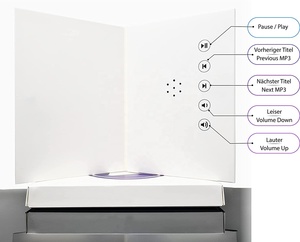 Tarjeta o Caja de Regalo Grabable DIY con Módulo de Sonido de Chip Musical MP3 Fácil de <span class=keywords><strong>Descargar</strong></span> y Cambiar, con Cable USB - Product Image 6