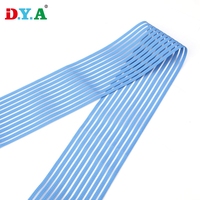 Sangle élastique colorée personnalisable en polyester de 5 cm de large pour ceinture médicale, fitness et sport – Meilleure vente