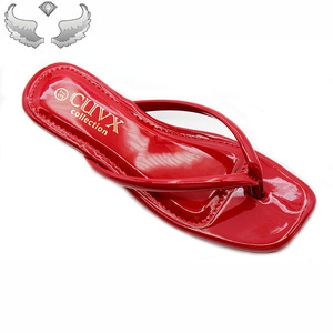 Solid-color Women's Casual High-heeled, Height-increasing <strong>Flip</strong>-<strong>flops</strong>, High-heeled Sandals, Breathable Women's slippers - Product Image 3