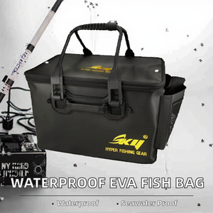 Boîtes/Sacs de rangement pliables QIFENG en EVA, étanches et résistantes à l'eau de mer, pour cannes à pêche, multi-usages, pour le stockage du matériel de pêche - Product Image 2