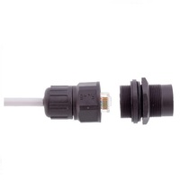 Connecteurs Ethernet Rj45 Cat6 Cat5 Rg45, 8 broches, en métal, meilleur prix