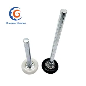 2'' Or 3'' Plastic Roller With Stem And Bearing For Garage Door Sliding Gate