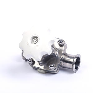 วาล์วไดอะแฟรมแบบหนีบ 316 สำหรับติดตั้งด้วยมือ ผลิตโดยผู้ผลิต วาล์วตรวจสอบแบบสุขาภิบาล ติดตั้งง่าย เกรดอาหาร สำหรับวาล์วแบบติดตั้งเร็ว - Product Image 2