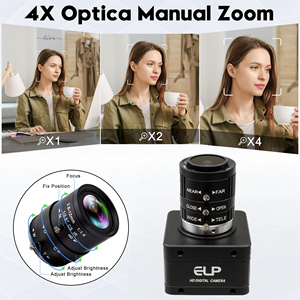كاميرا ELP AR0234 جلوبال شاتر <span class=keywords><strong>USB</strong></span> 3.0 مع عدسة تكبير 3X عالية السرعة 1080P 120FPS 720p 200fps UVC للتحليل الحركي - Product Image 4