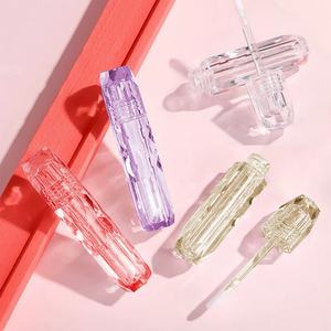 Emballage de gloss à lèvres en PETG, logo personnalisé, conteneur de gloss à lèvres transparent, tube de gloss à lèvres en PETG - Product Image 3