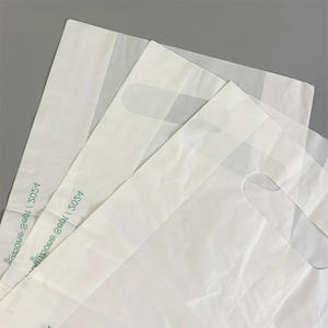 ถุงหูหิ้วแบบสอดด้านข้าง ย่อยสลายได้ เป็นมิตรกับสิ่งแวดล้อม พิมพ์โลโก้ได้ตามต้องการ รีไซเคิลได้ เหมาะสำหรับร้านบูติก บรรจุภัณฑ์ของขวัญ - Product Image 3