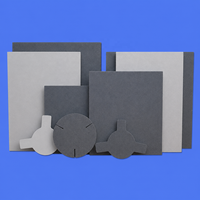 Support de four réfractaire à 3 pieds en carbure de silicium, forme de plaque, pour cuisson industrielle de céramique et soudage à haute température