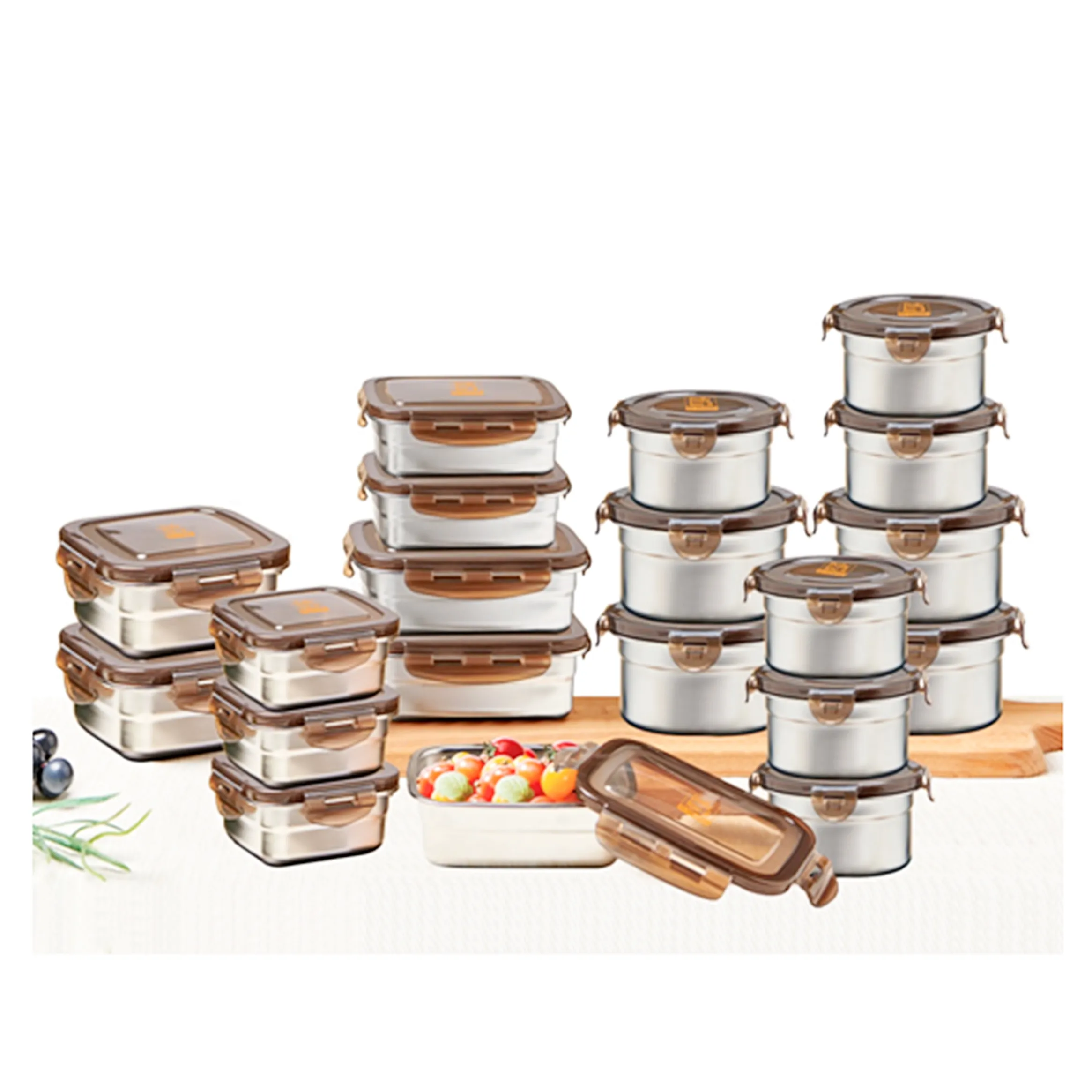 Hight Quality Stainless Steel leakproof Food Container with Lid