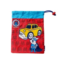 Sac à poussière à cordon personnalisé réutilisable en polyester écologique pour enfant