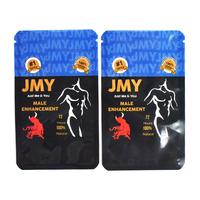 Sachets plats brillants thermoscellables personnalisés de petite taille avec fenêtre découpée et encoches de déchirement pour produits de soins personnels en Mylar