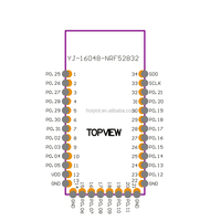 Module émetteur-récepteur audio sans fil BLE5.0 NRF52832, module émetteur RF, directement de l'usine