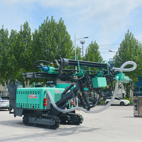 Machine de forage DTH hydraulique intégrée certifiée Euro 5 EPA doublement certifiée pour les opérations de carrière et minières