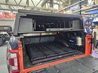 Glissière de coffre de camion universelle 4x4, tiroir de chargement de camion coulissant en aluminium, glissière de plateau de camion pour Ford Ranger F150