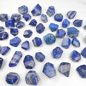 Offre à durée limitée en cristal naturel poli <span class=keywords><strong>Lapis</strong></span> <span class=keywords><strong>Lazuli</strong></span> <span class=keywords><strong>pierre</strong></span> de forme libre pour la décoration de la maison ou le cadeau - Product Image 3