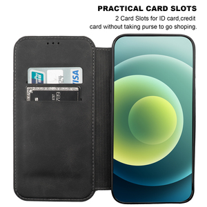 Hot bán đen PU Leather Wallet trường hợp điện thoại kinh doanh tốt Thiết kế đa chức năng điện thoại di động trường hợp tại nhà máy giá - Product Image 2