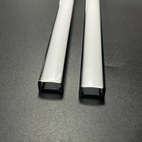 Bming nouveauté en plastique led éclairage tube polycarbonate tube couverture bi-couleur co-extrusion linéaire tube diffuseur