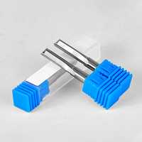 Fraise droite à 2 dents en alliage de tungstène-cobalt D3.175 pour le bois, l'aluminium et le cuivre, gravure CNC, ODM OEM KERUSI K-YB-D3.175