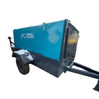 Compresseurs d'air portatifs à vis d'occasion de la série Airman PDS, modèle PDS400S, 7 bars, 400 CFM, moteur diesel, refroidissement par eau, compresseur minier