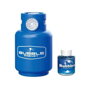 Jinying Nouveauté Machine à bulles électrique en forme de bouteille de gaz, pistolet à bulles jouet pour enfants, pour jeux d'extérieur estivaux, accessoires de farces, cadeau amusant pour fêtes - Product Image 1