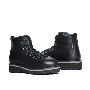 G24002W 5-дюймовые походные ботинки Golden Retriever, черные, из натуральной кожи, с защитой от скольжения, водонепроницаемые, на шнуровке, с мягким носком, для походов - Product Image 3