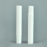 Tubes pressés en plastique pour pochette cosmétique, Flexible, de 10ml ou 15ml, 1 pièce, d19 mm